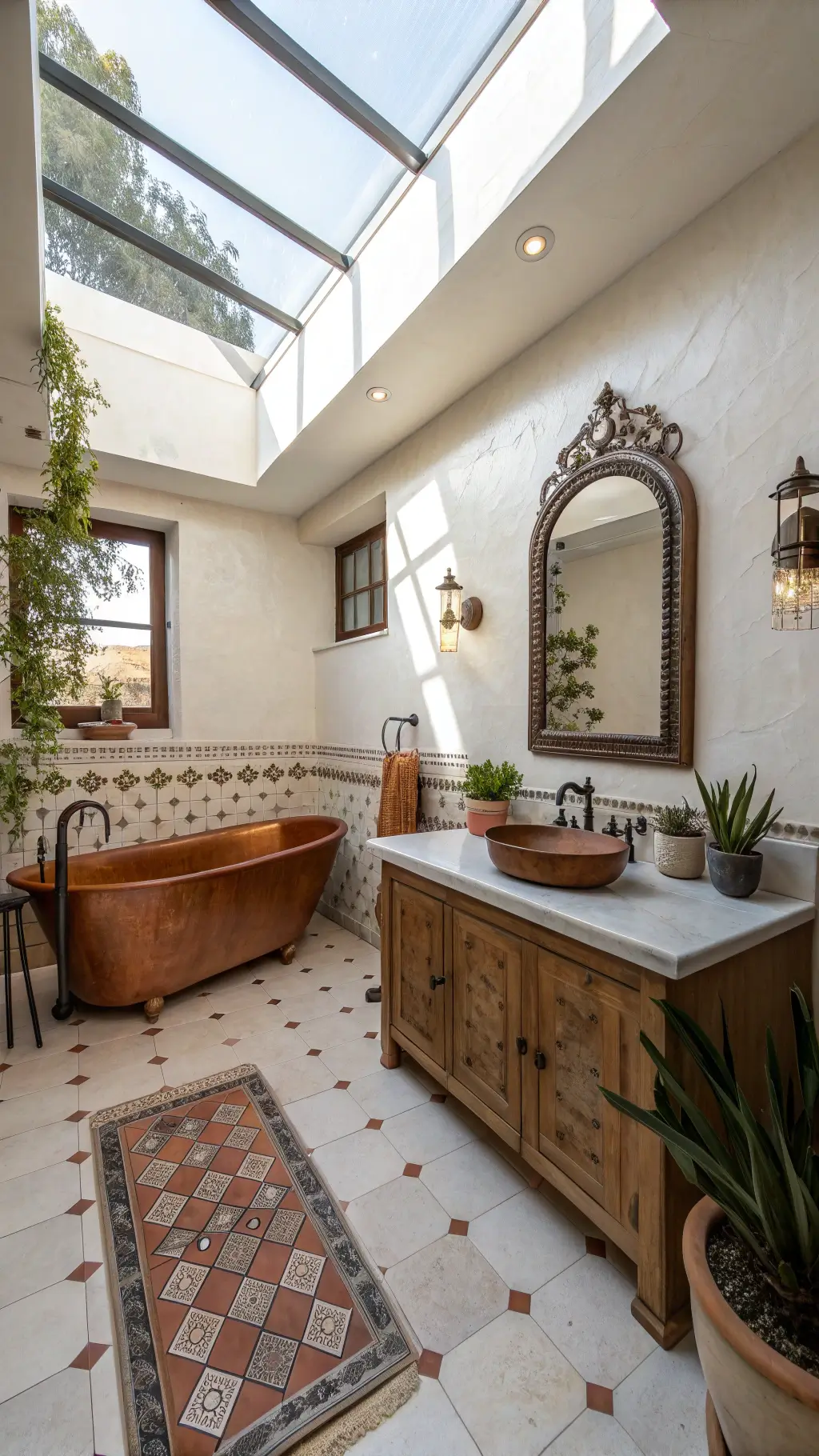 Seasonal decor refresh in a Spanish Revival home