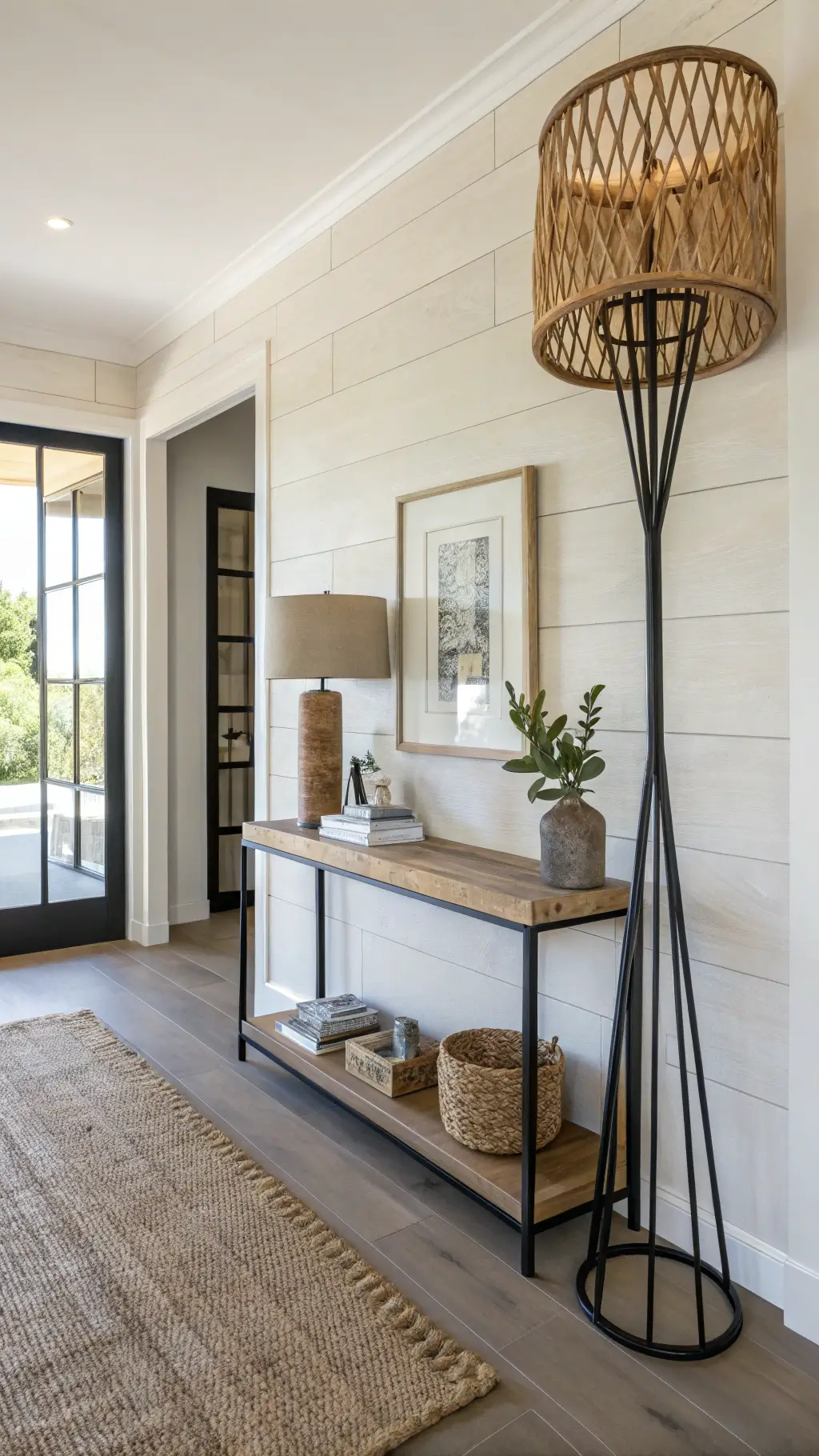 Various Japandi lamp styles