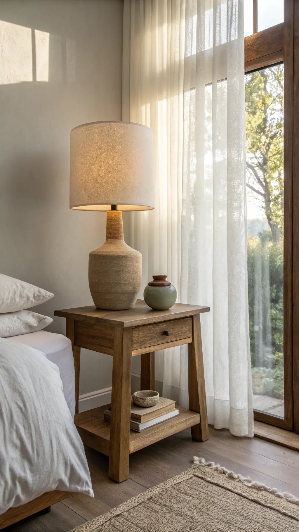 Cleaning and maintaining Japandi lamp