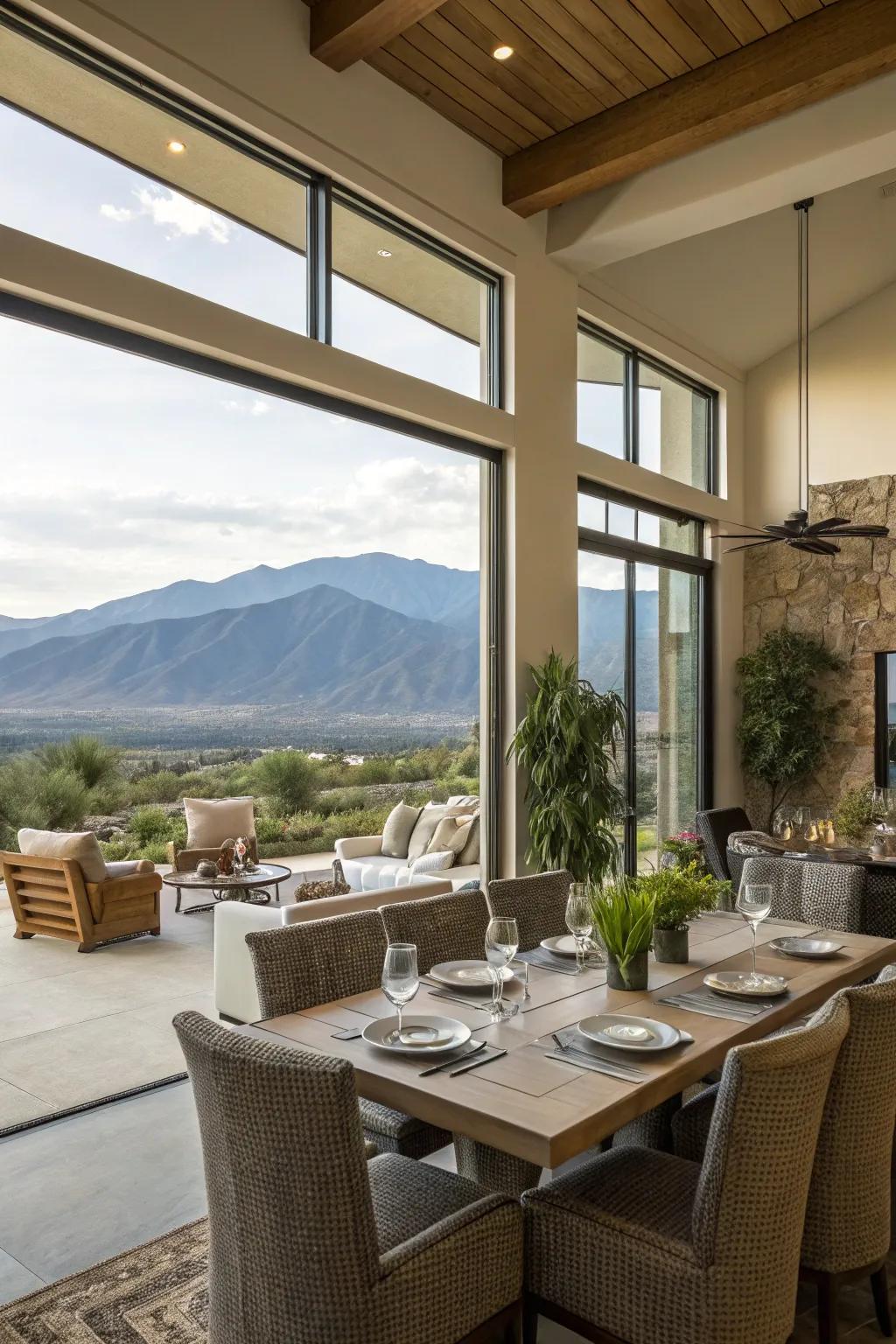 Open layout promoting spaciousness and connectivity.