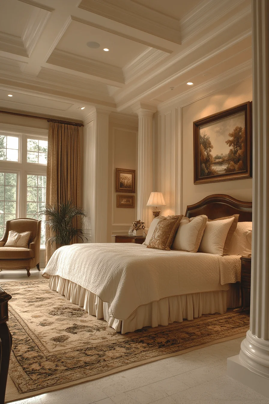 Neoclassical Bedroom Design