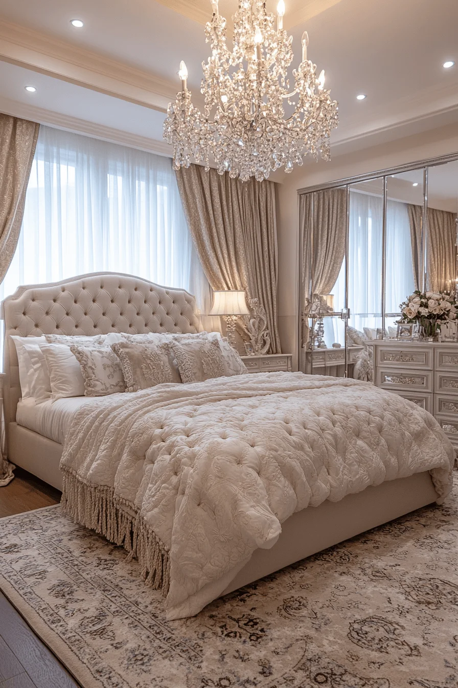 Crystal Accented Bedroom