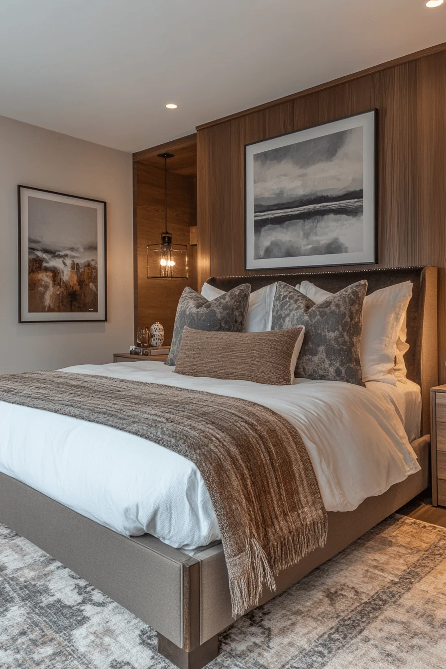 Artistic Luxury Bedroom