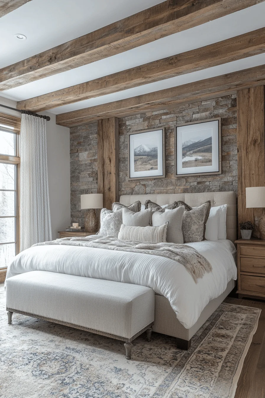 Rustic Luxury Bedroom