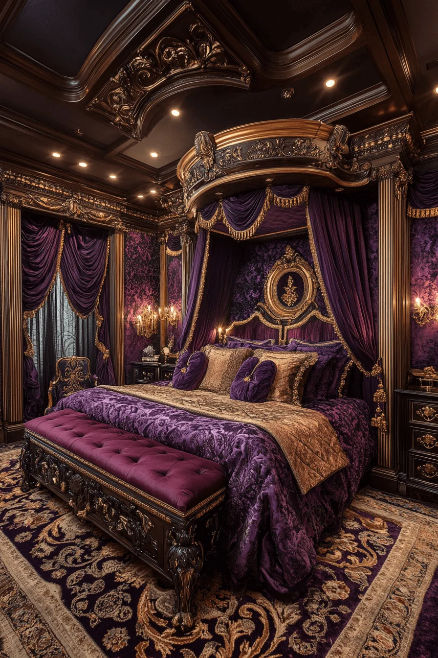 Baroque Style Luxury Bedroom