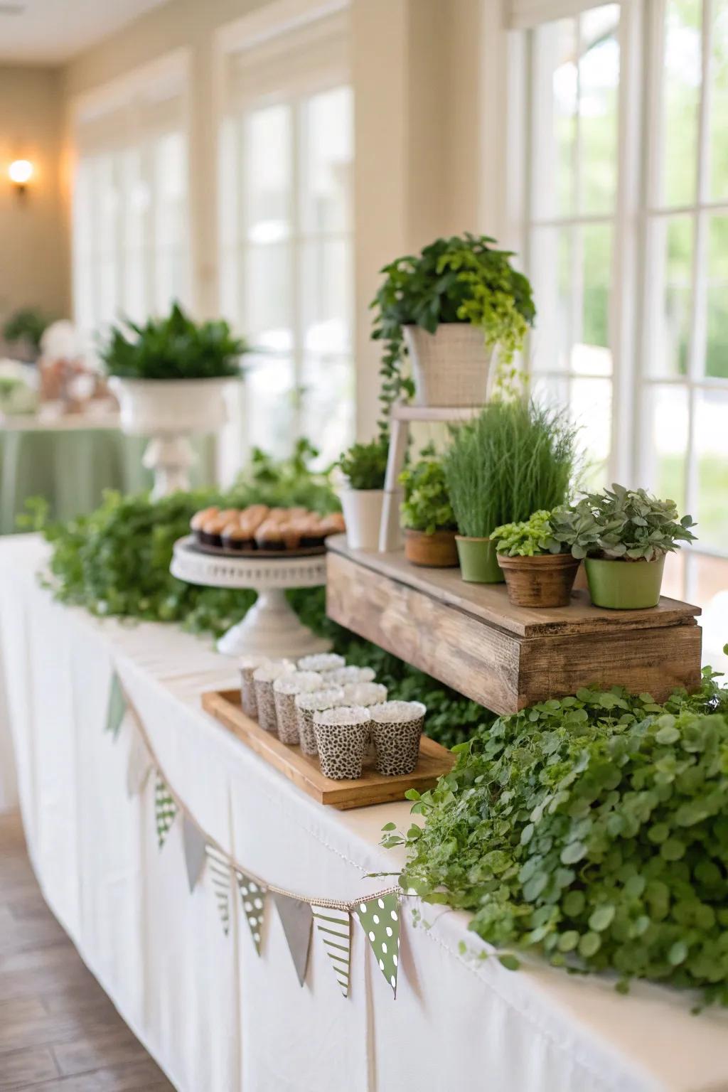 Vibrant greenery enhances the natural vibe.