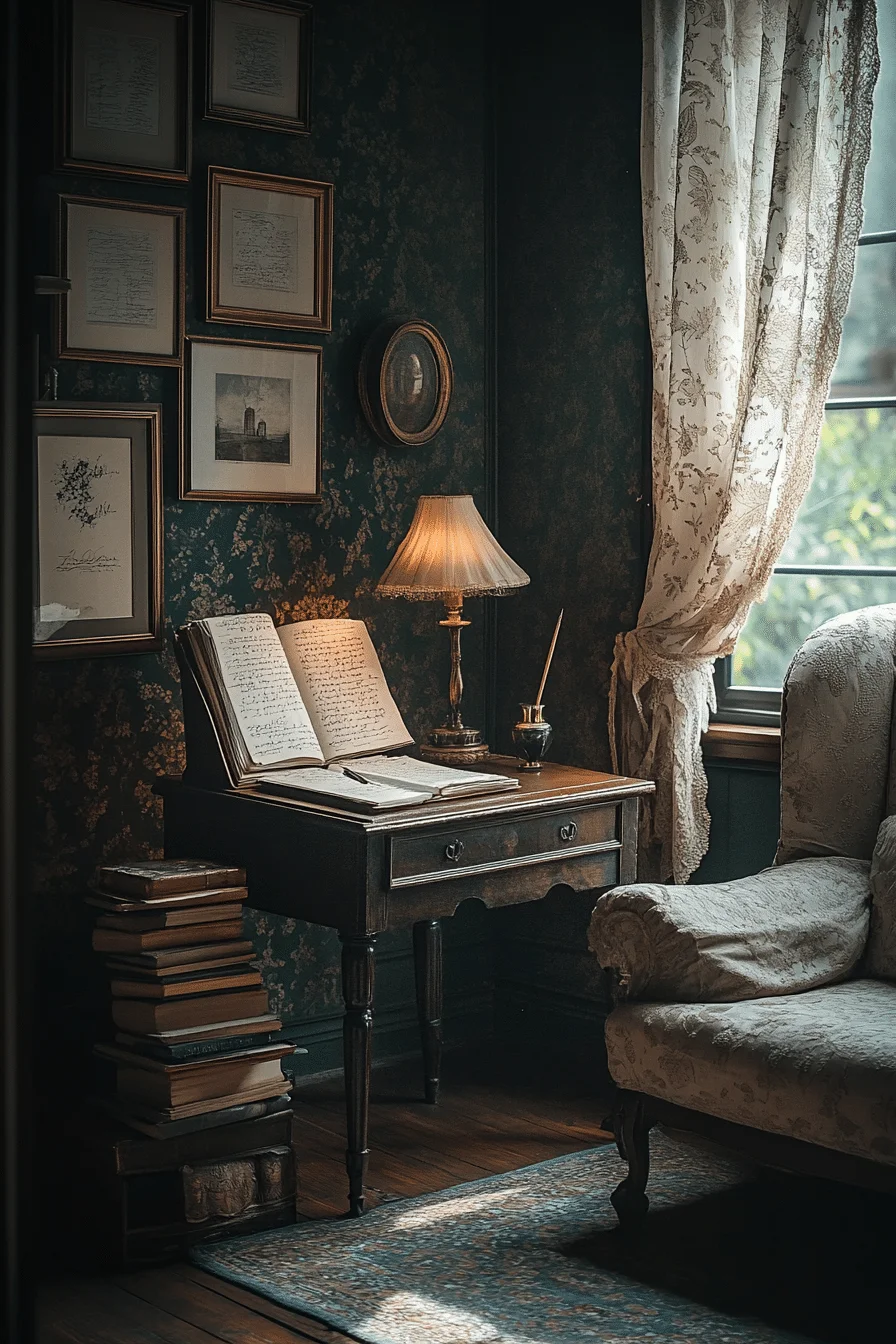 Poetic Reflection Nook