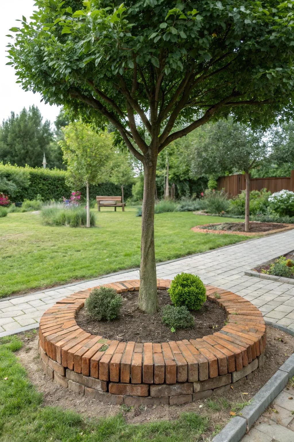 Edging adds structure and clarity to garden layouts.