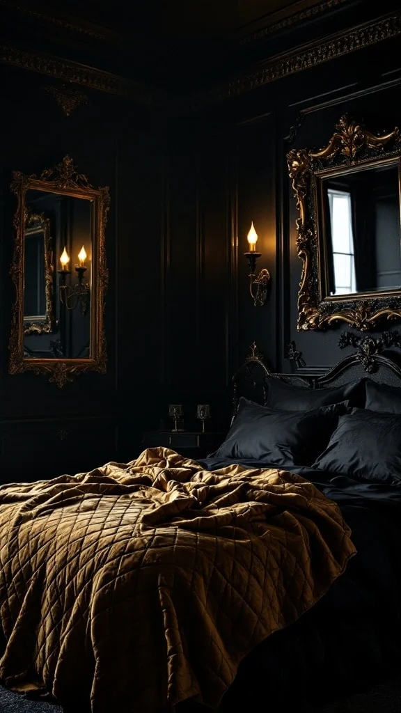 Black and Gold Romanticism