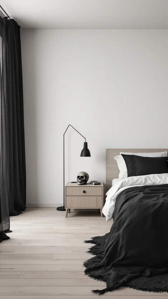 Scandinavian Minimalism Meets Gothic Design