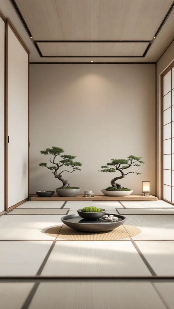 Japanese Zen Harmony: Nature-Inspired Simplicity