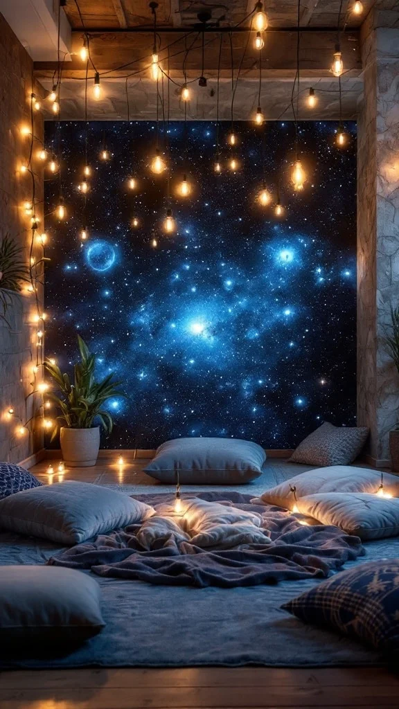 Celestial Theme: Starry Night Ambiance