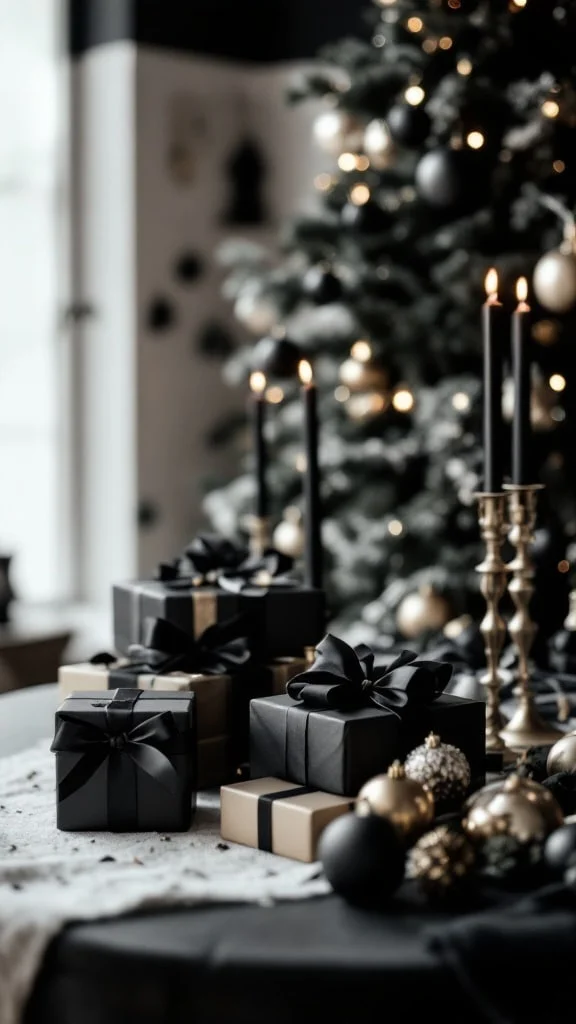 Black and Gold Modern Elegance