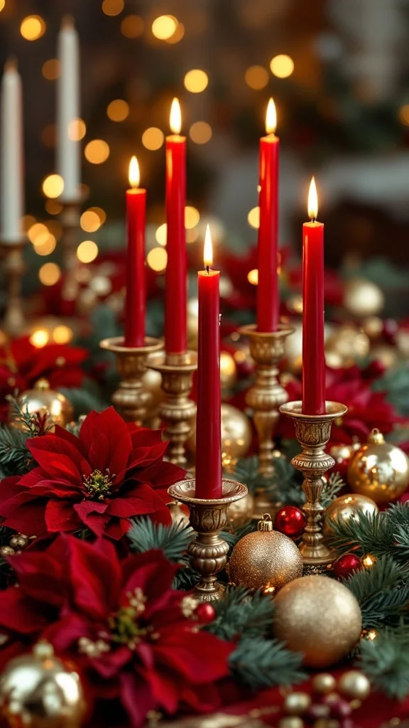 Classic Red and Gold Festivity