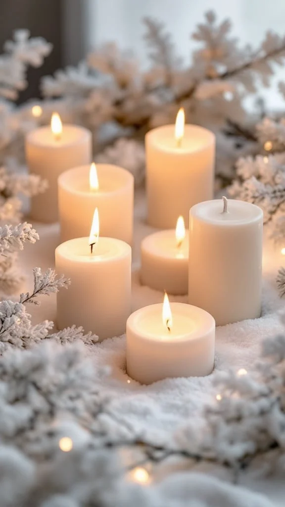 Pure White Winter Aura