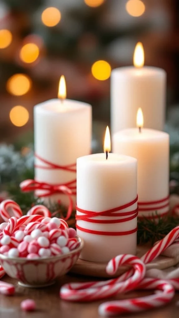 Playful Candy Cane Theme