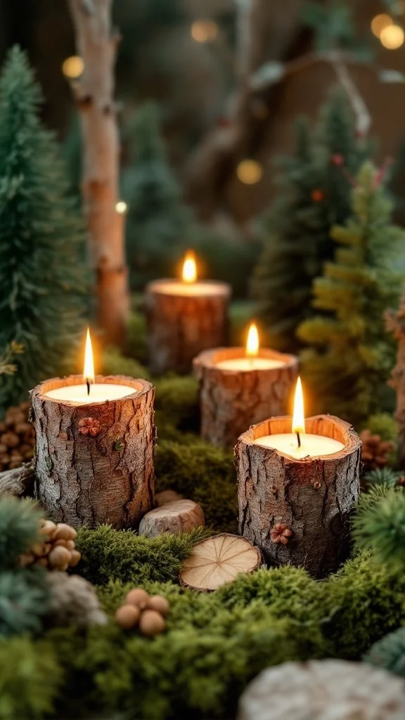 Woodland Candlescape