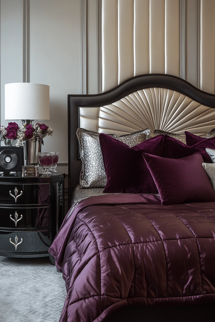 Art Deco vintage bedroom