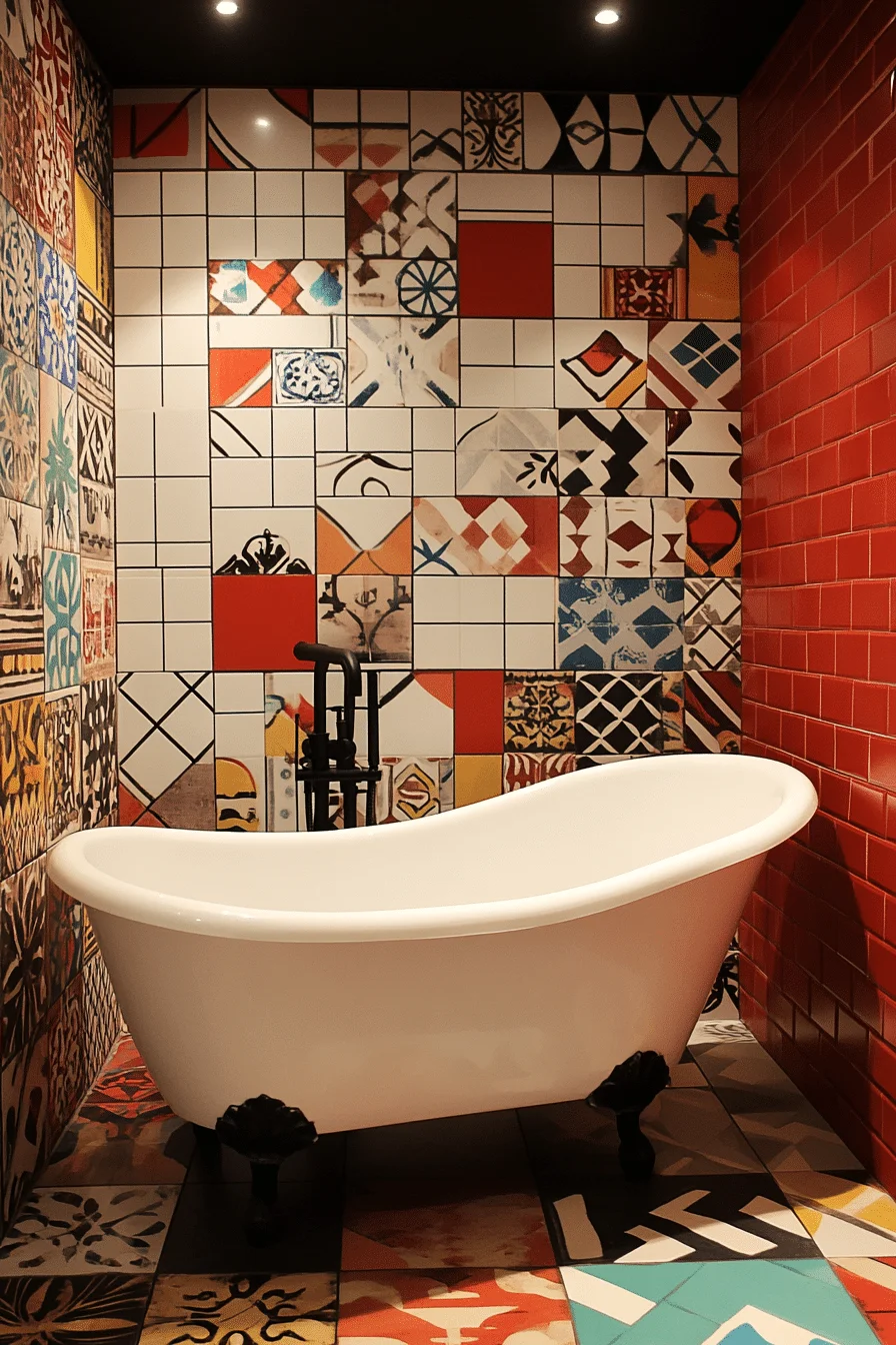 Bold Geometric Tile Patterns