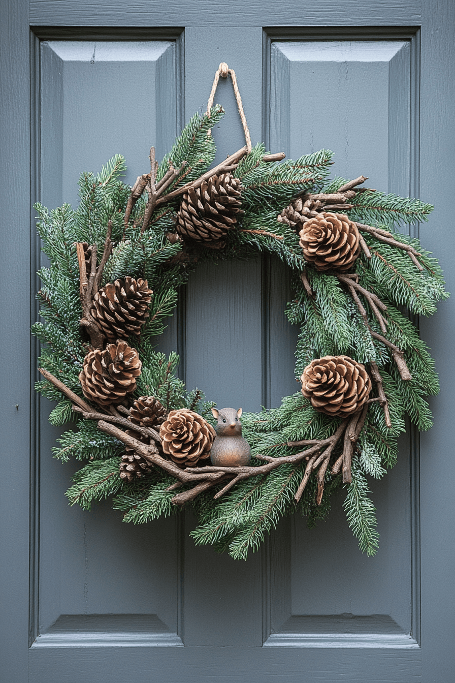 Wild Fern Easter Wreath