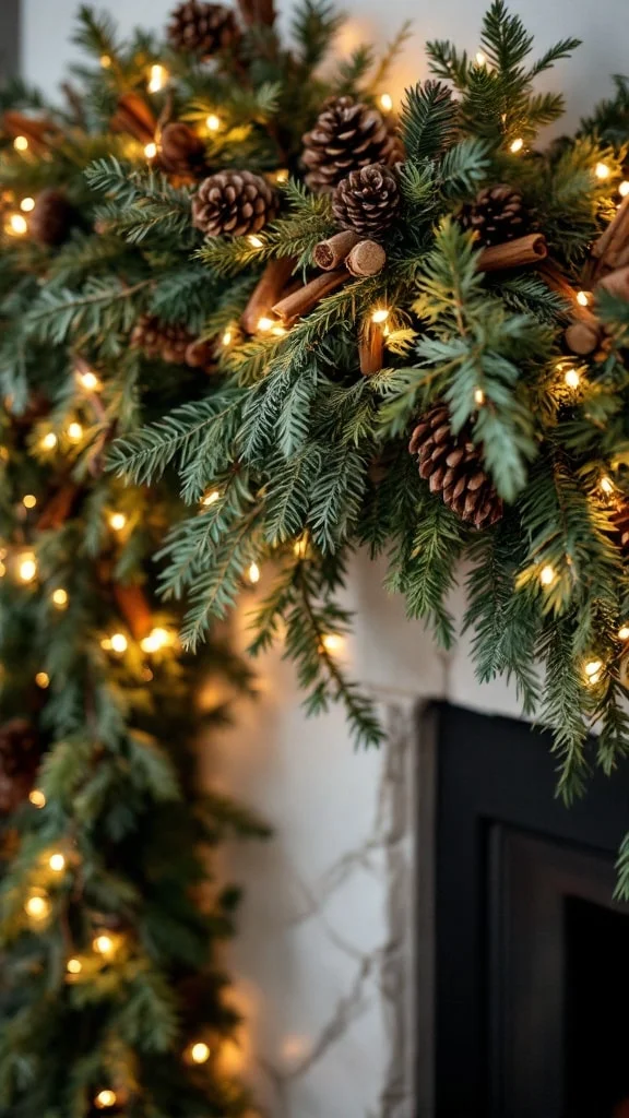 Lush Evergreen Display