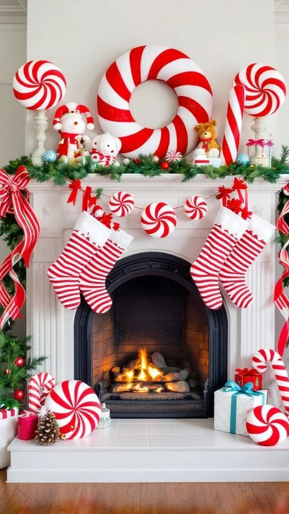 Whimsical Candy Cane Theme