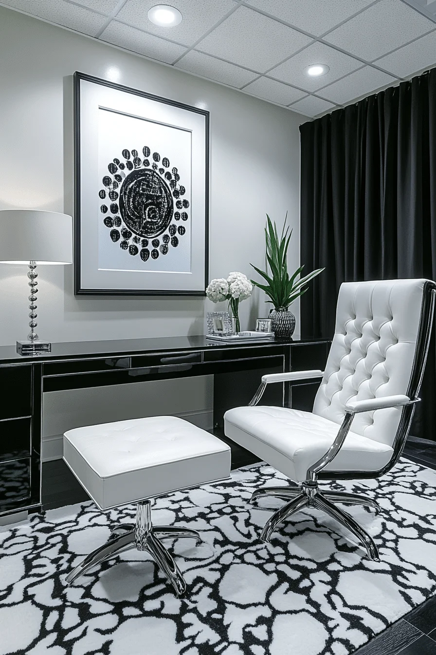 Bold Contrast Interior