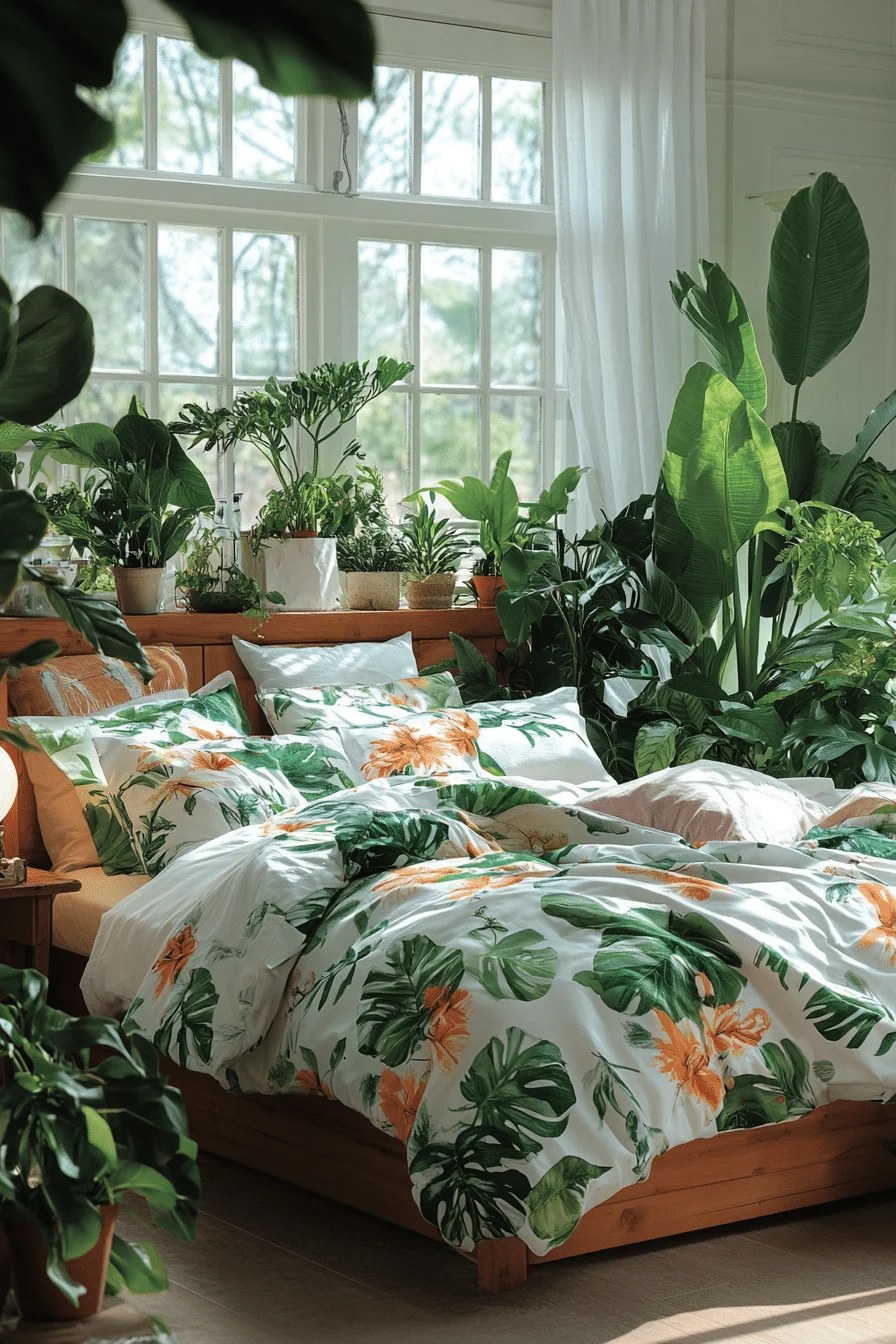 Boho Botanical Bedroom