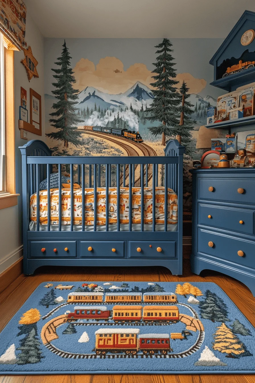Train themed nursery