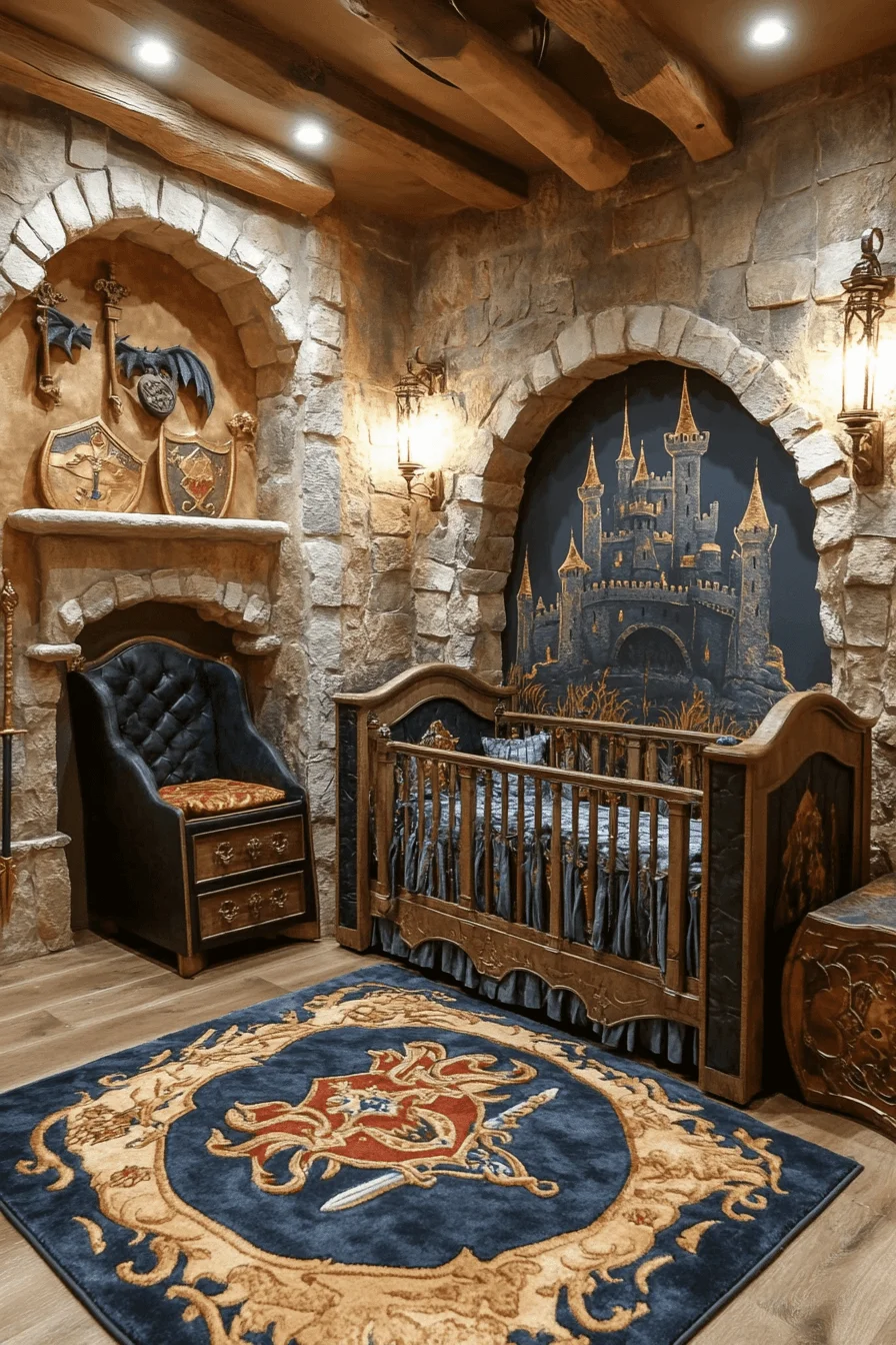 Knight themed nursery