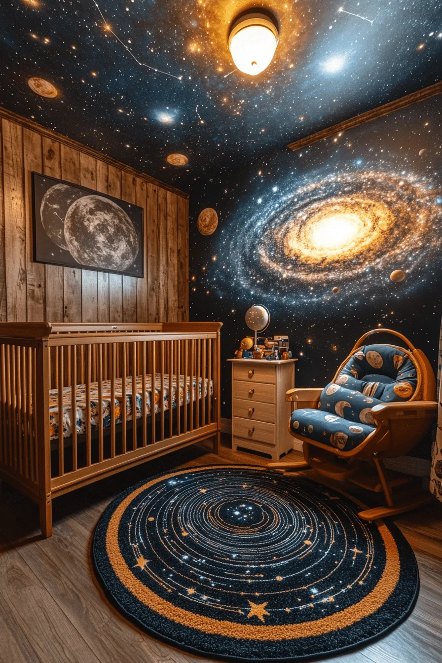 Astronomy themed nursery