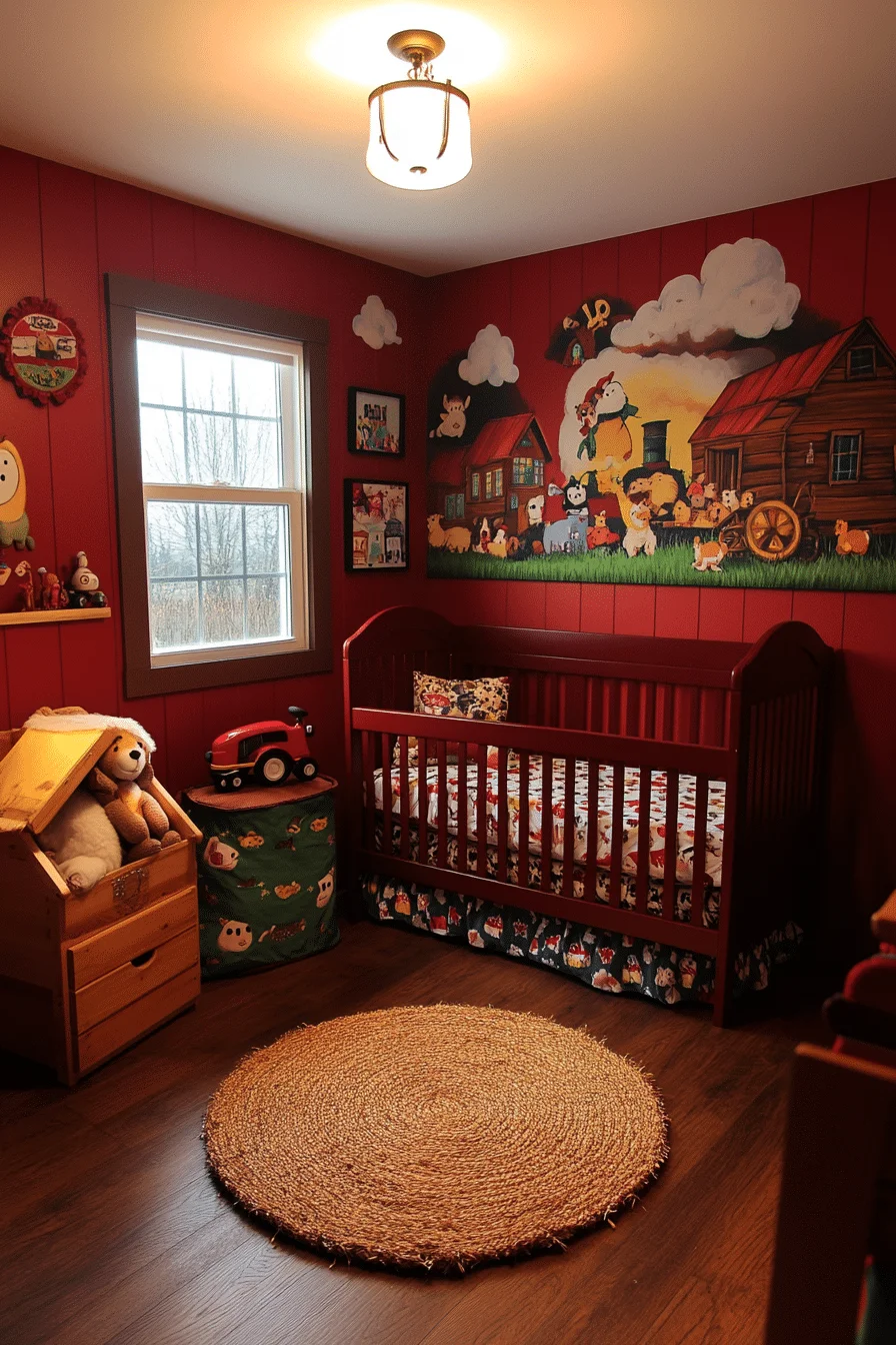 Farm themed nursery