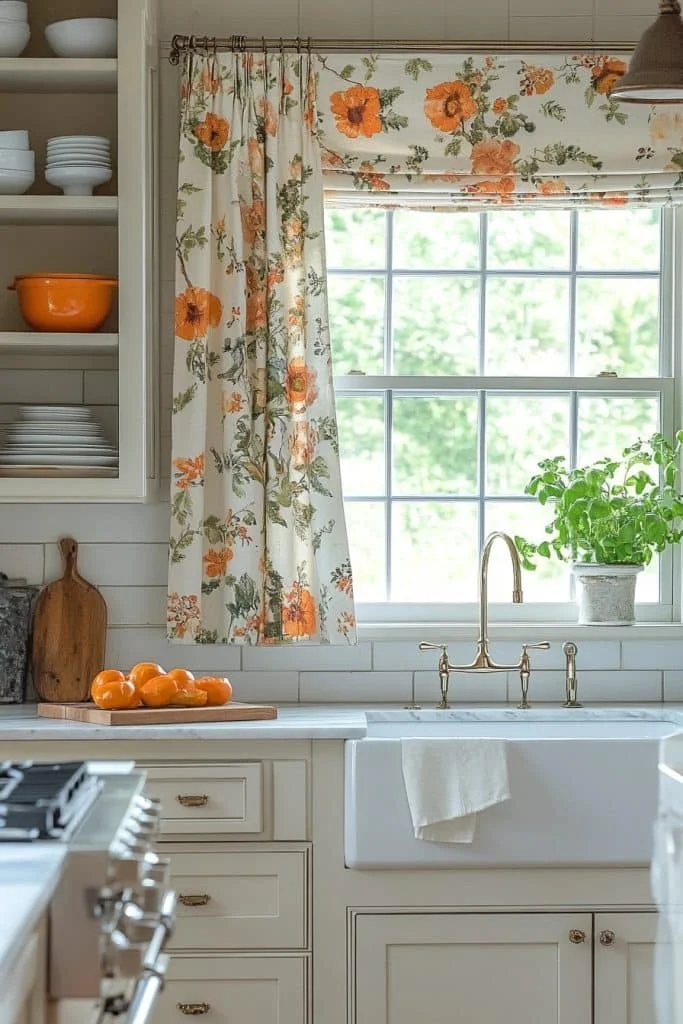Floral Curtains for Soft Cottage Vibes