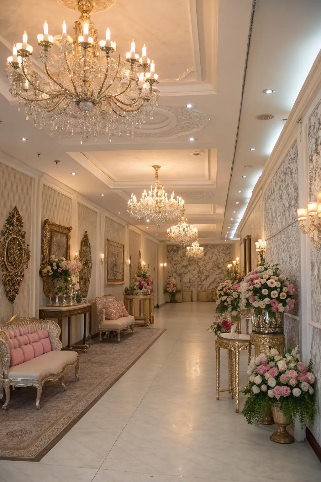 Coordinated themed decorations create a charming birthday atmosphere.