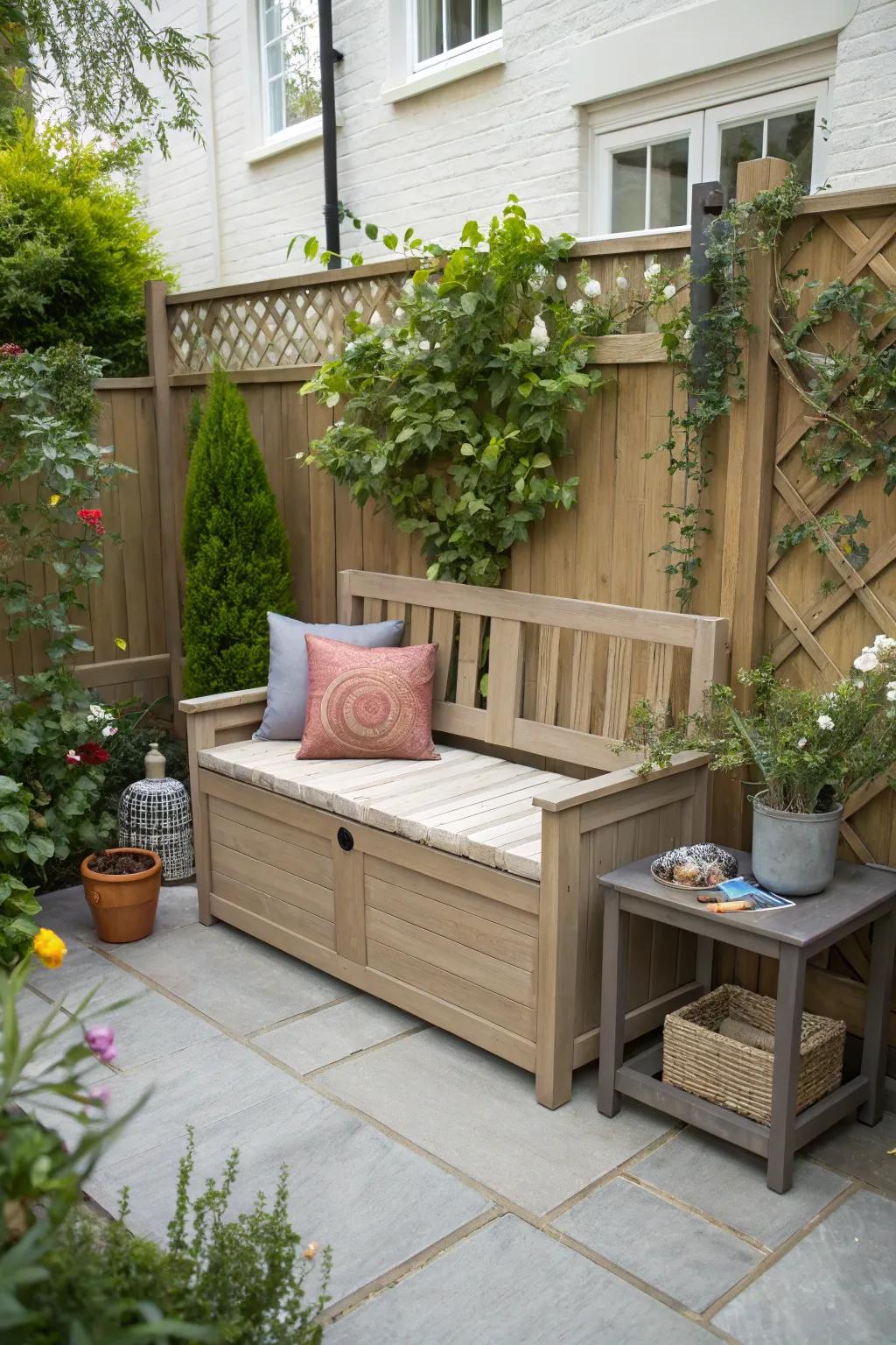 Smart storage solutions boost functionality in small spaces.