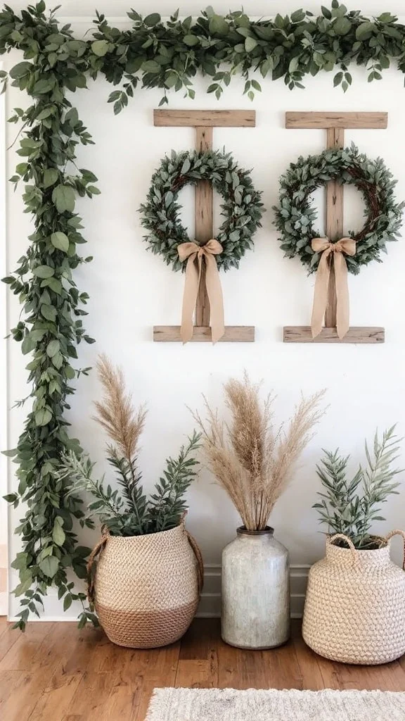 Earthy Greens and Neutrals