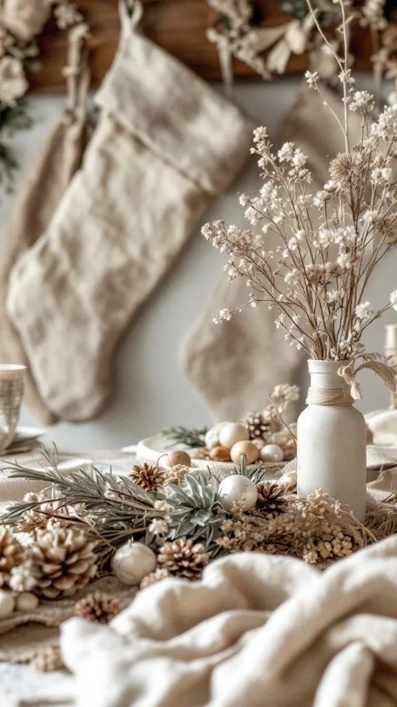 Rustic Burlap and Beige