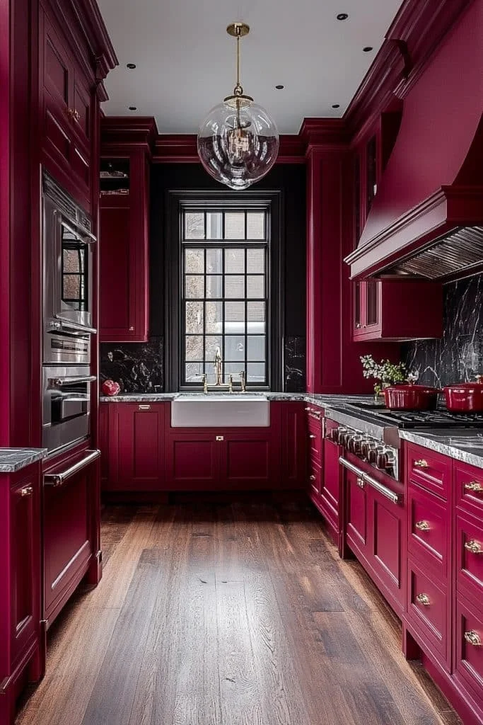 Deep Burgundy Richness
