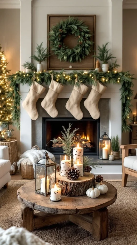 Rustic Woodland Christmas Decor