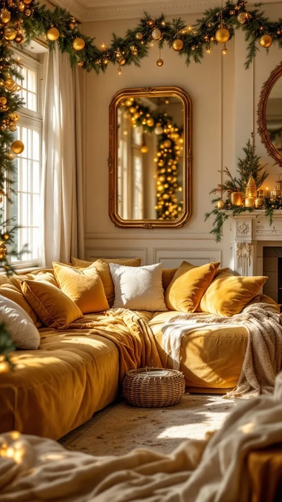 Golden Hour Luxe Christmas Decor