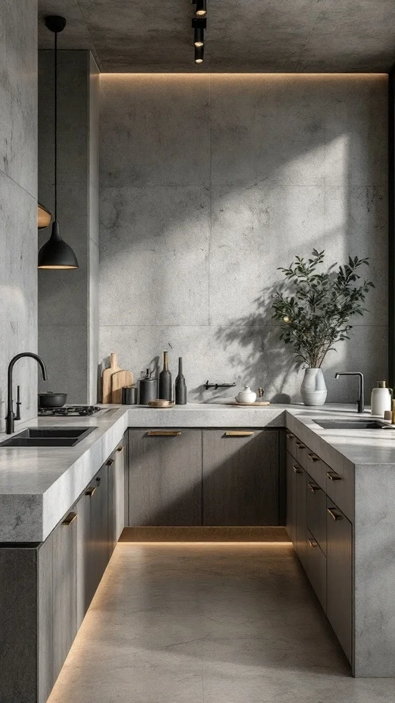 Industrial chic bathroom
