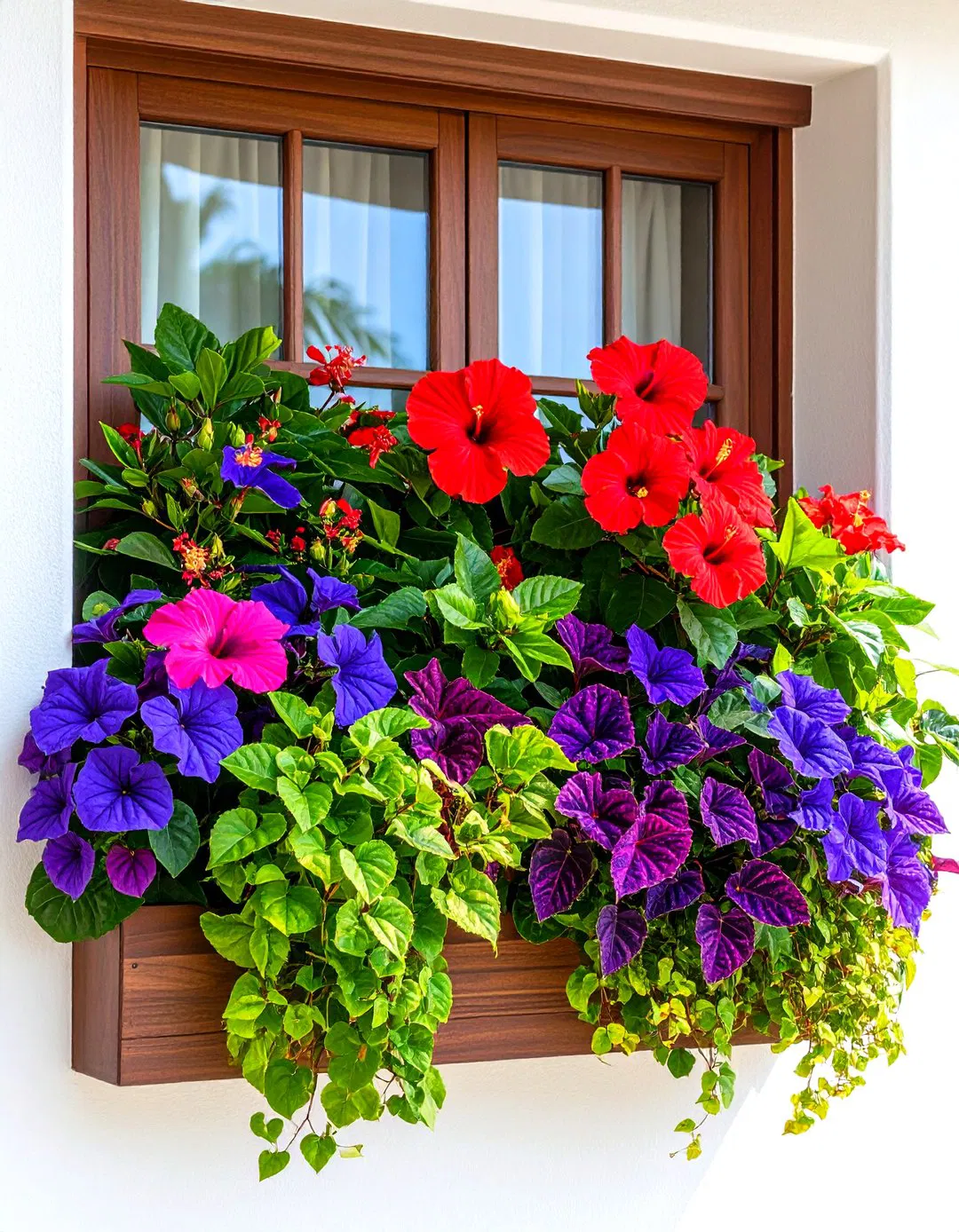 Tropical Paradise Window Box