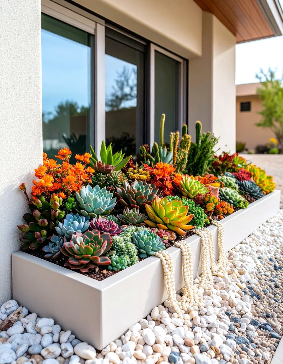 Succulent Desert Window Box