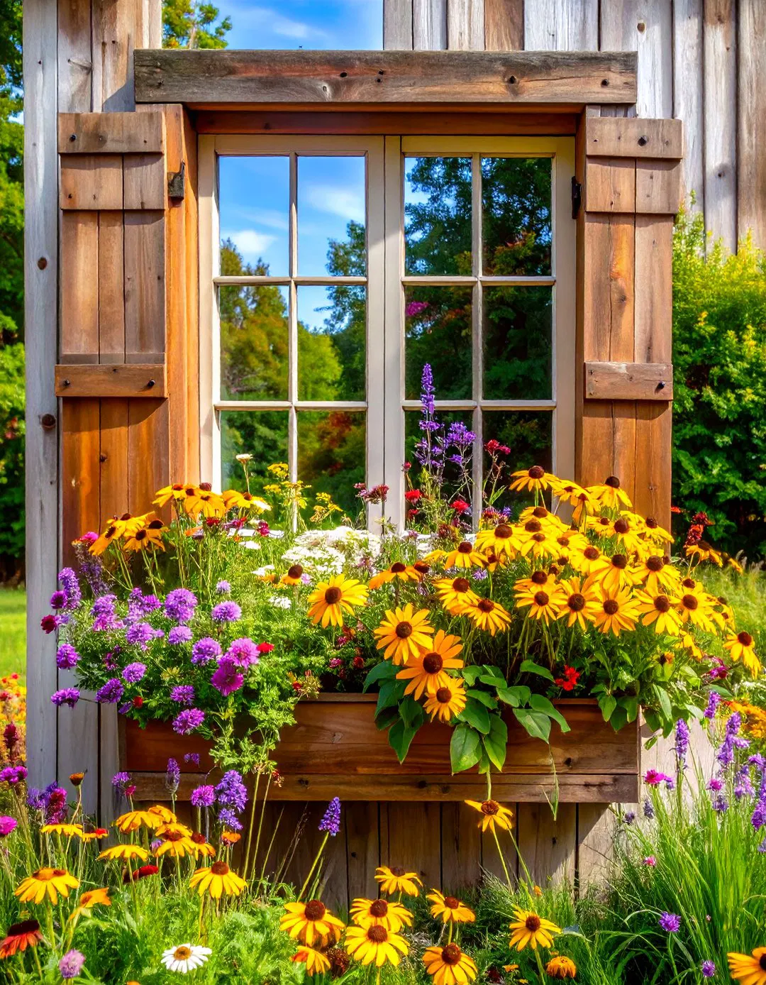 Wildflower Meadow Window Box