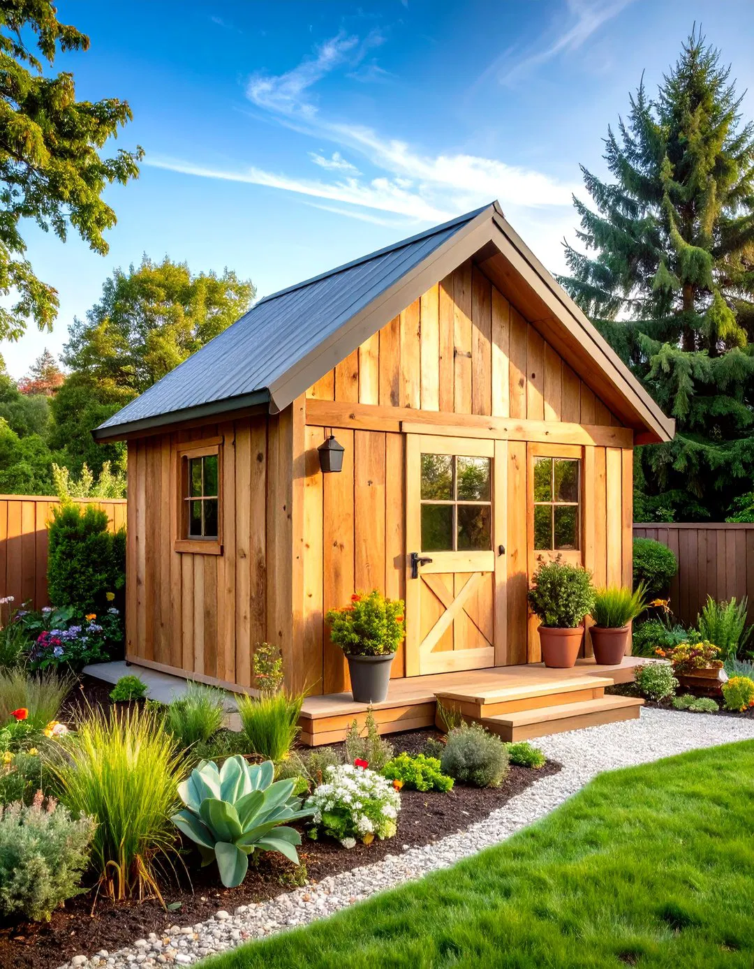 Eco-Conscious Storage with Reclaimed Materials