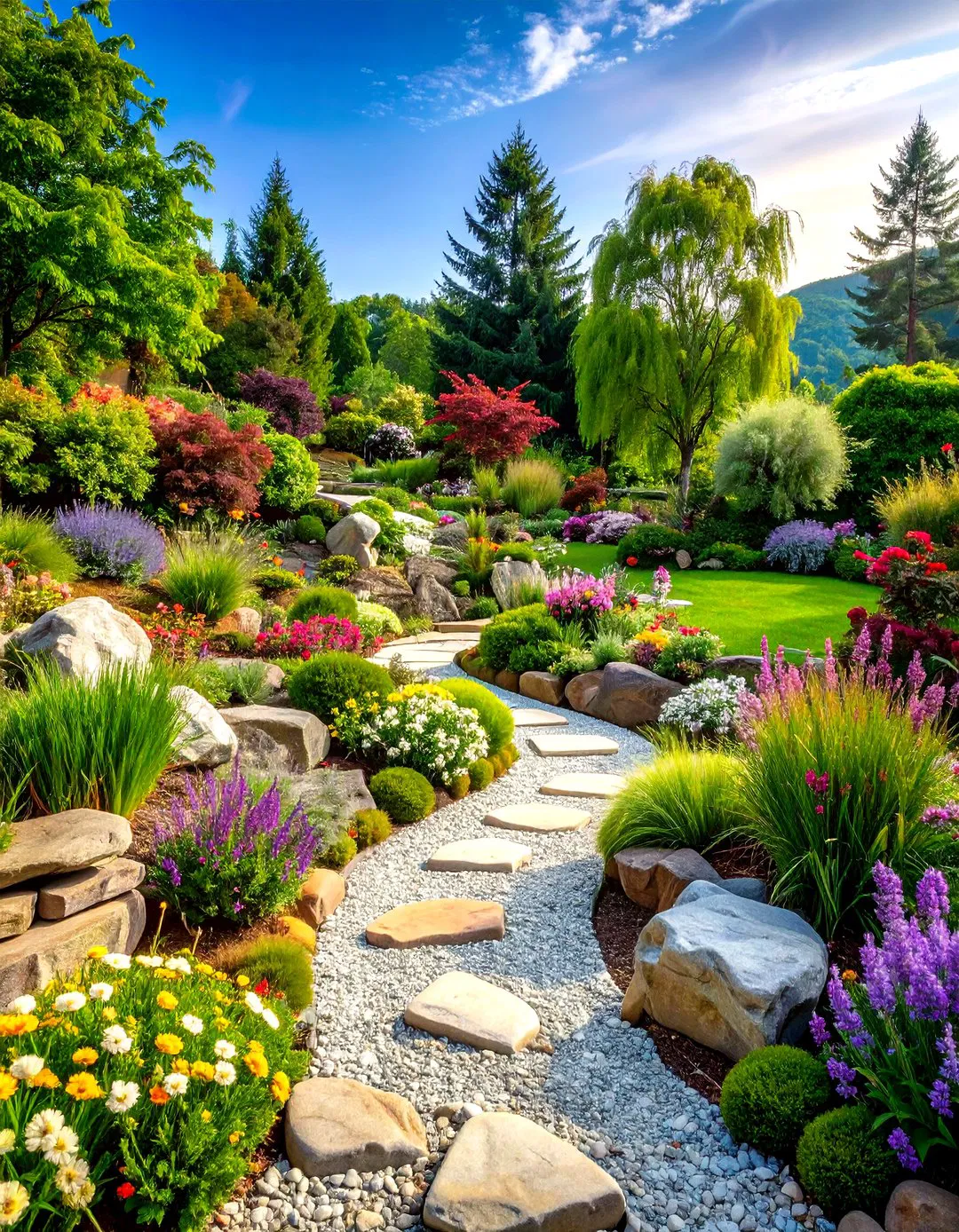Rock Garden Landscape - Xeriscape Ideas