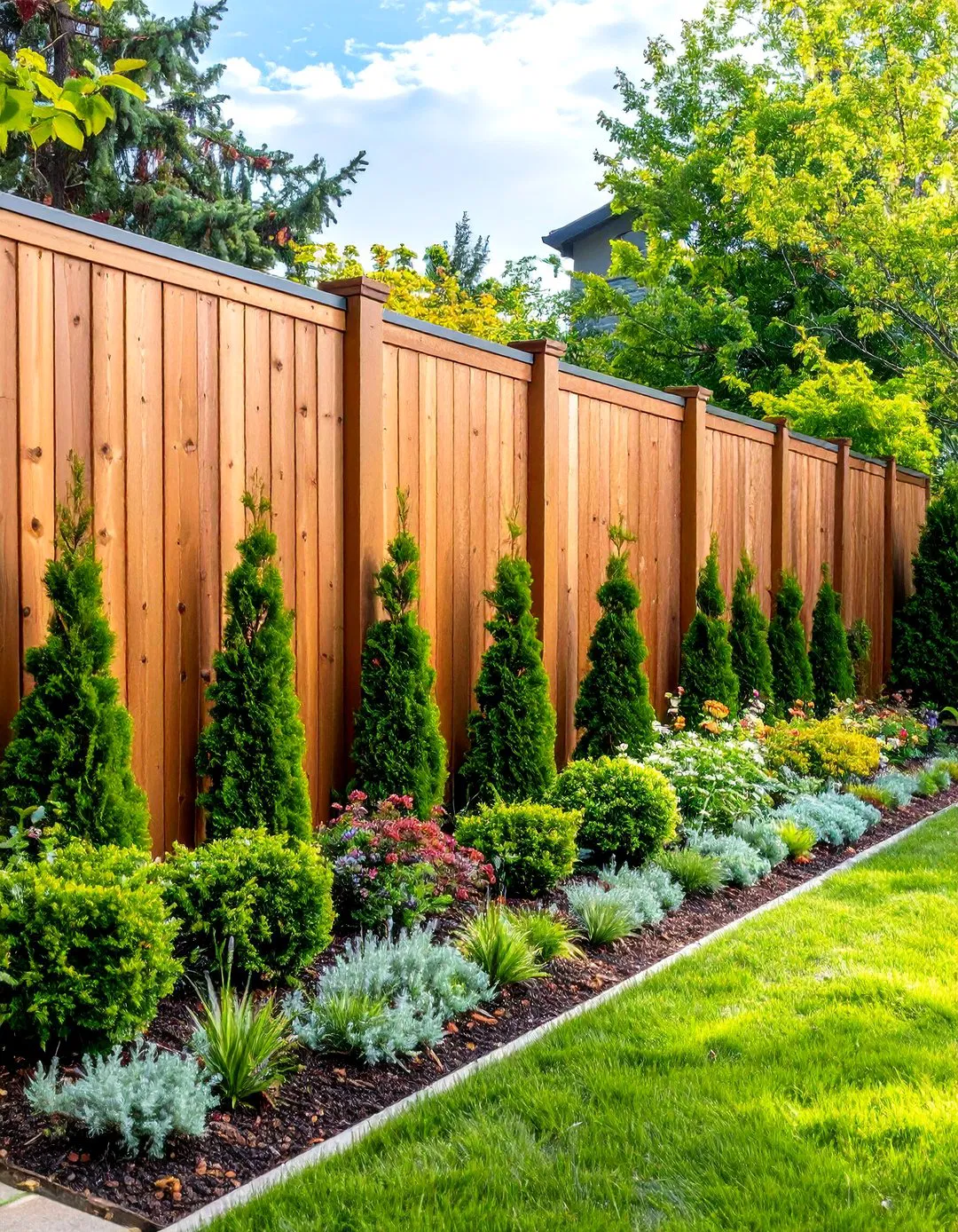 Drought Tolerant Privacy Screen - Xeriscape Ideas