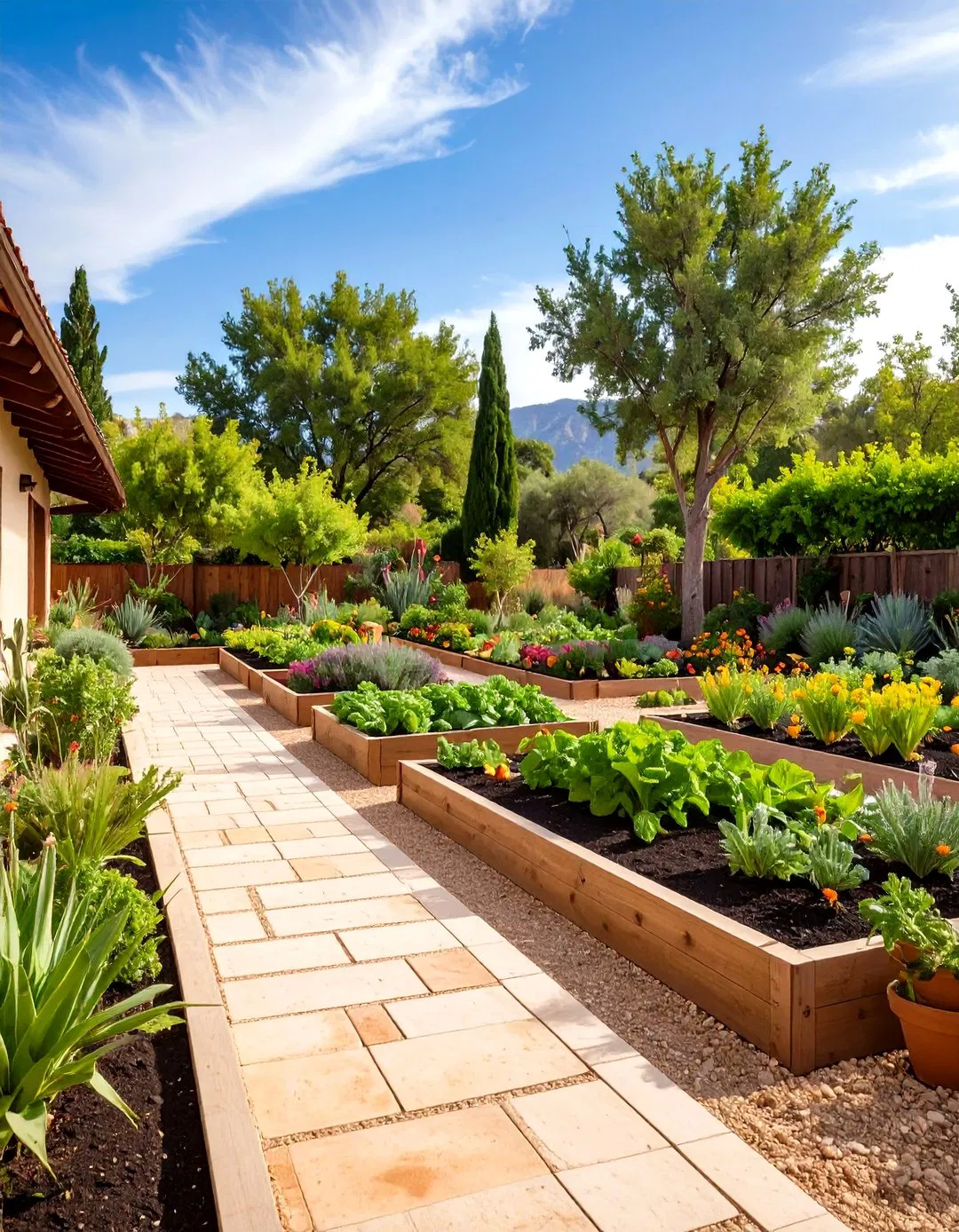 Edible Drought Resistant Garden - Xeriscape Ideas
