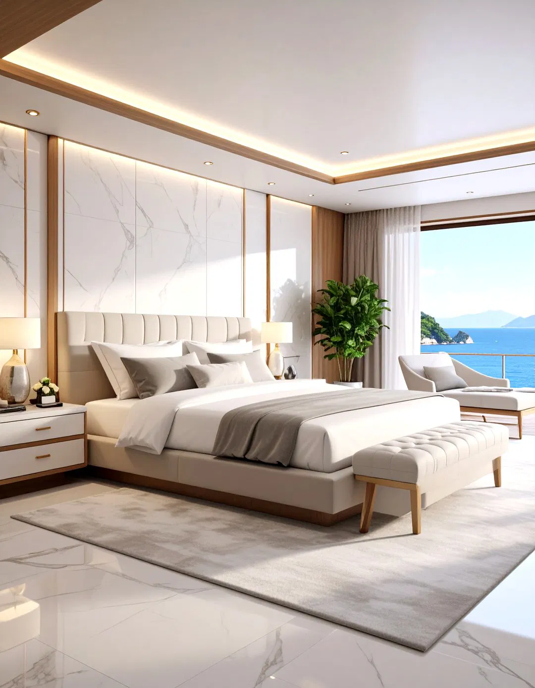 Luxury Hotel Suite Bedroom