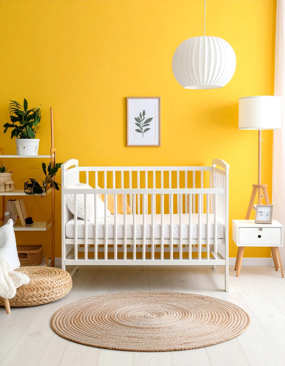 Buttercream Accent Wall Design